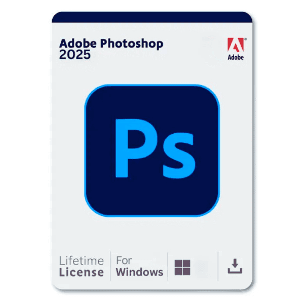Adobe Photoshop 2025 – Lifetime license for Windows